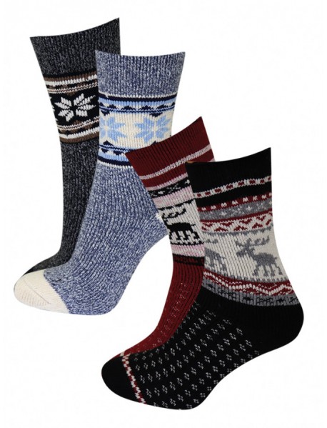 Vlnené ponožky ALPACA - MIX farieb