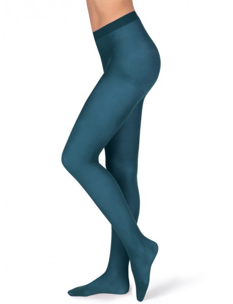 Nepriehľadné pančuchové nohavice MAGDA 24 modré