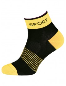Členkové ponožky 5086 ŠPORT ŽLTÁ