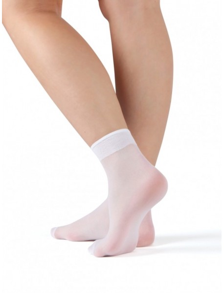Dámske ponožky POLO 111 biele