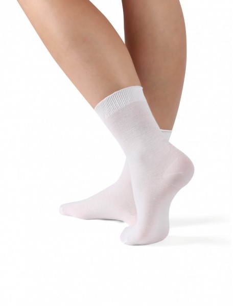 Dámske ponožky POHODA 111 biele
