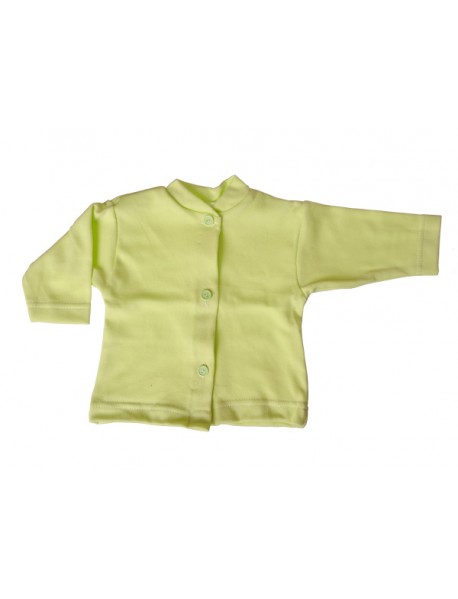 Bavlnený kabátik jednofarebný (zelený)